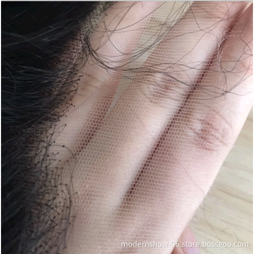Factory Wholesale Cuticle Aligned Unprocessed Natural Color Brazilian Virgin Remy Human Hair Transparent Full Lace Wig Straight